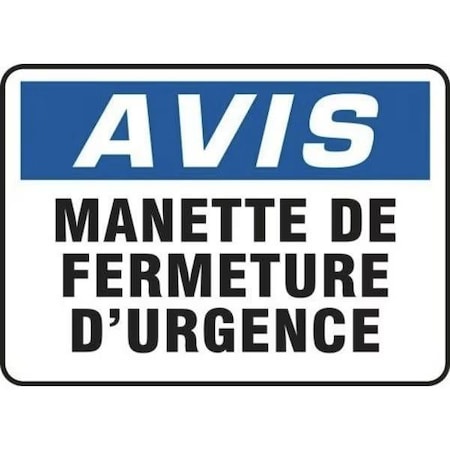 Accuform NO PARKING SIGN 18 X 12 ENGINEERGRADE FRP386RA